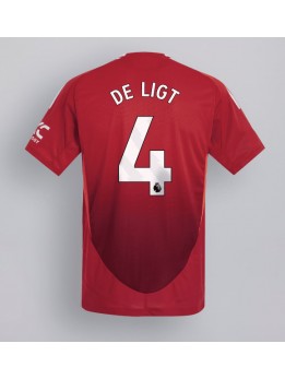 Manchester United Matthijs de Ligt #4 Heimtrikot 2024-25 Kurzarm